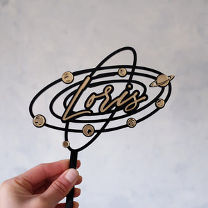 Space Cake Topper Feat. Planets